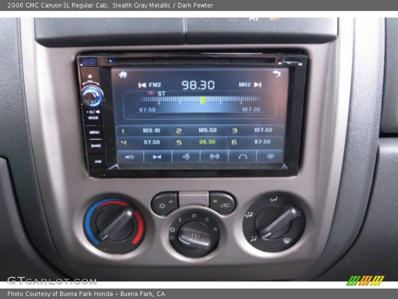 Stealth Gray Metallic / Dark Pewter 2006 GMC Canyon SL Regular Cab