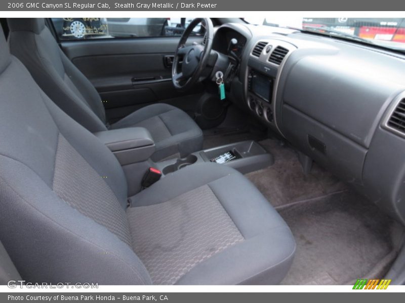Stealth Gray Metallic / Dark Pewter 2006 GMC Canyon SL Regular Cab