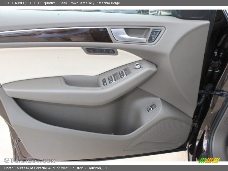 Teak Brown Metallic / Pistachio Beige 2013 Audi Q5 3.0 TFSI quattro