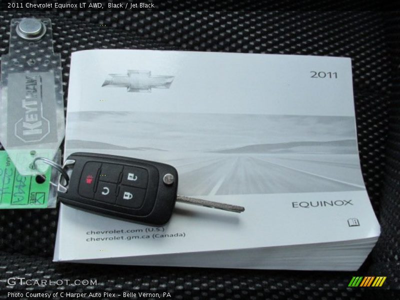 Black / Jet Black 2011 Chevrolet Equinox LT AWD