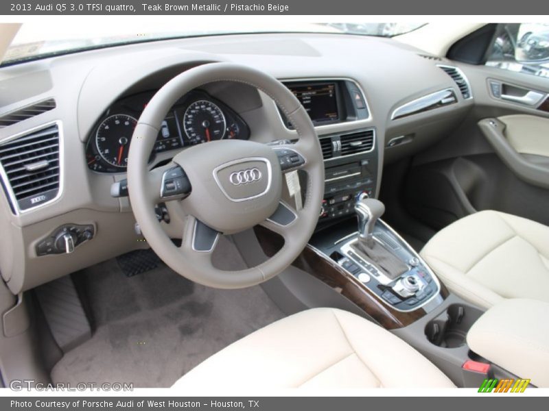 Pistachio Beige Interior - 2013 Q5 3.0 TFSI quattro 