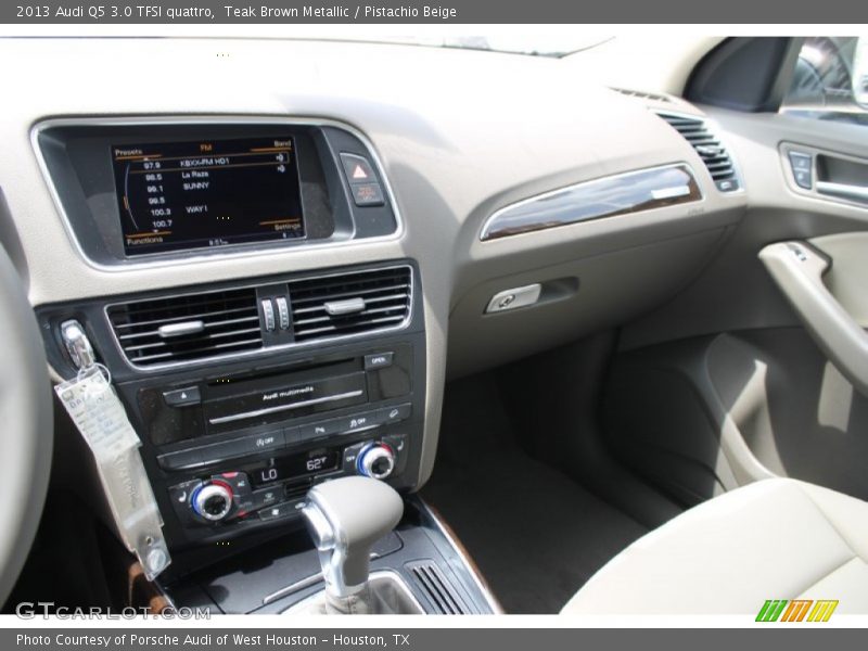 Teak Brown Metallic / Pistachio Beige 2013 Audi Q5 3.0 TFSI quattro