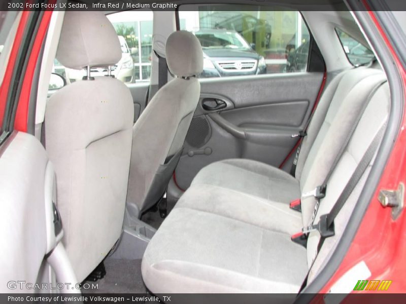 Infra Red / Medium Graphite 2002 Ford Focus LX Sedan