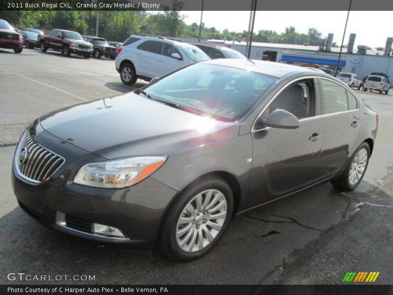 Granite Gray Metallic / Ebony 2011 Buick Regal CXL