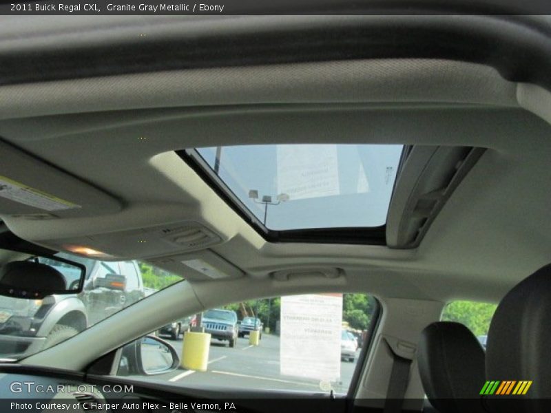 Granite Gray Metallic / Ebony 2011 Buick Regal CXL