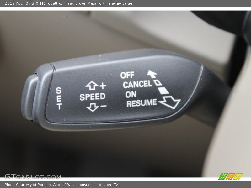 Teak Brown Metallic / Pistachio Beige 2013 Audi Q5 3.0 TFSI quattro