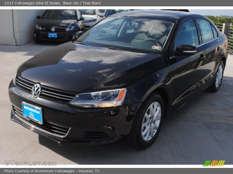 Black Uni / Titan Black 2013 Volkswagen Jetta SE Sedan