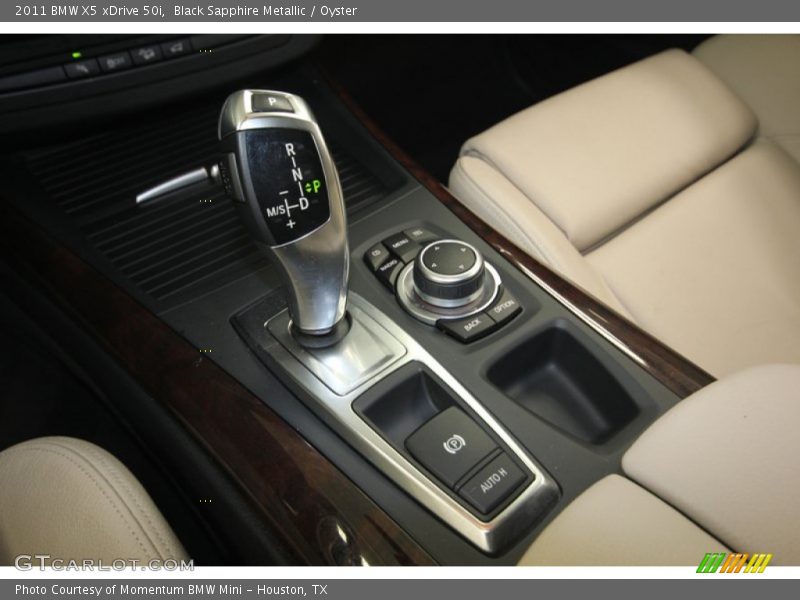 Black Sapphire Metallic / Oyster 2011 BMW X5 xDrive 50i
