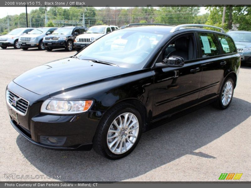 Black Stone / Off Black 2008 Volvo V50 T5