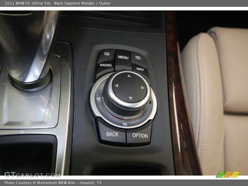 Black Sapphire Metallic / Oyster 2011 BMW X5 xDrive 50i