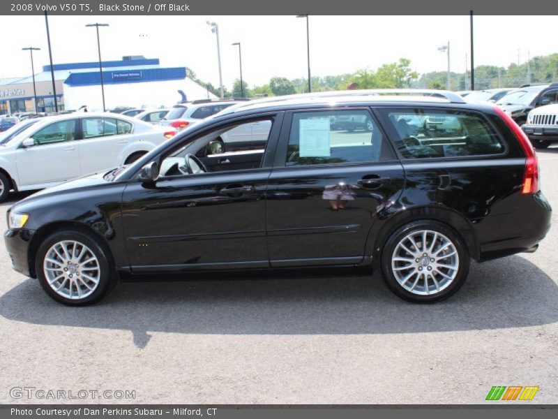 Black Stone / Off Black 2008 Volvo V50 T5