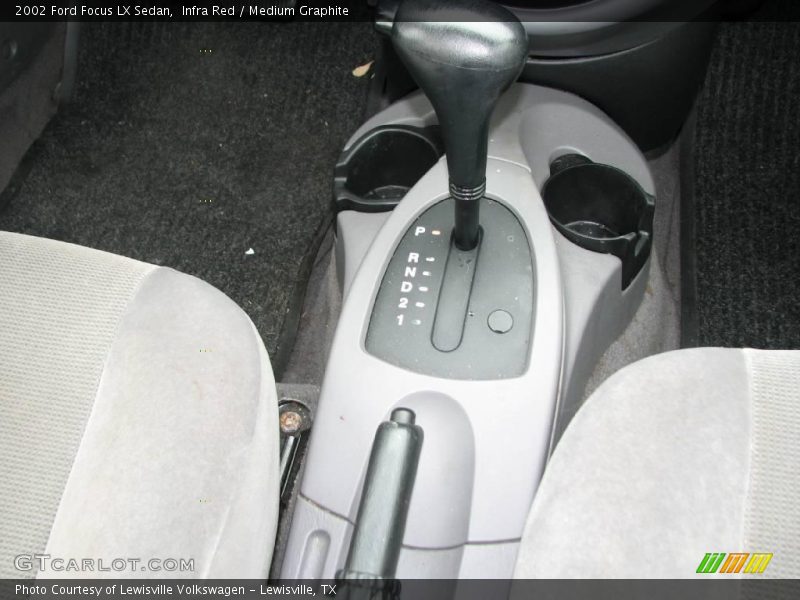 Infra Red / Medium Graphite 2002 Ford Focus LX Sedan