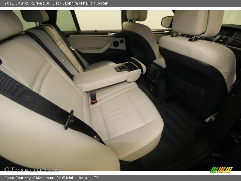 Black Sapphire Metallic / Oyster 2011 BMW X5 xDrive 50i