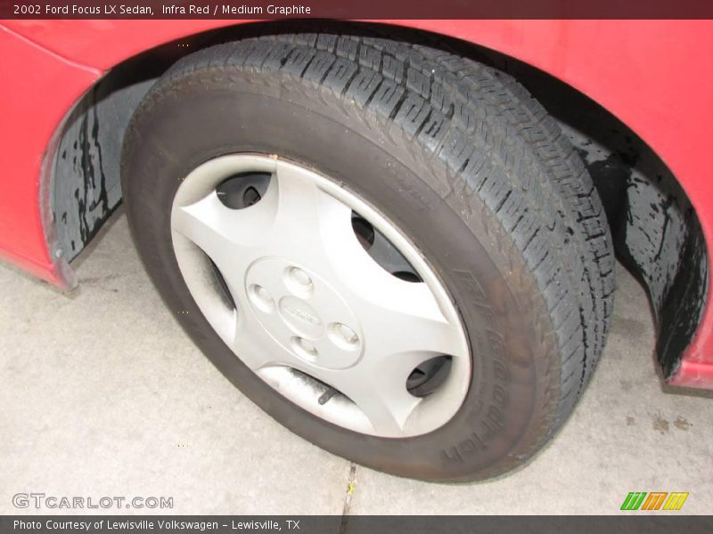 Infra Red / Medium Graphite 2002 Ford Focus LX Sedan