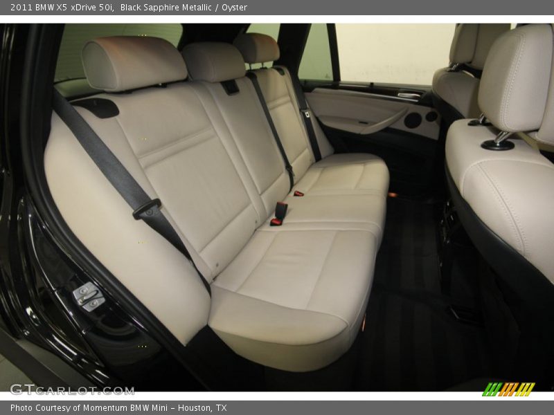 Black Sapphire Metallic / Oyster 2011 BMW X5 xDrive 50i