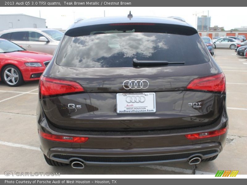Teak Brown Metallic / Chestnut Brown 2013 Audi Q5 3.0 TFSI quattro