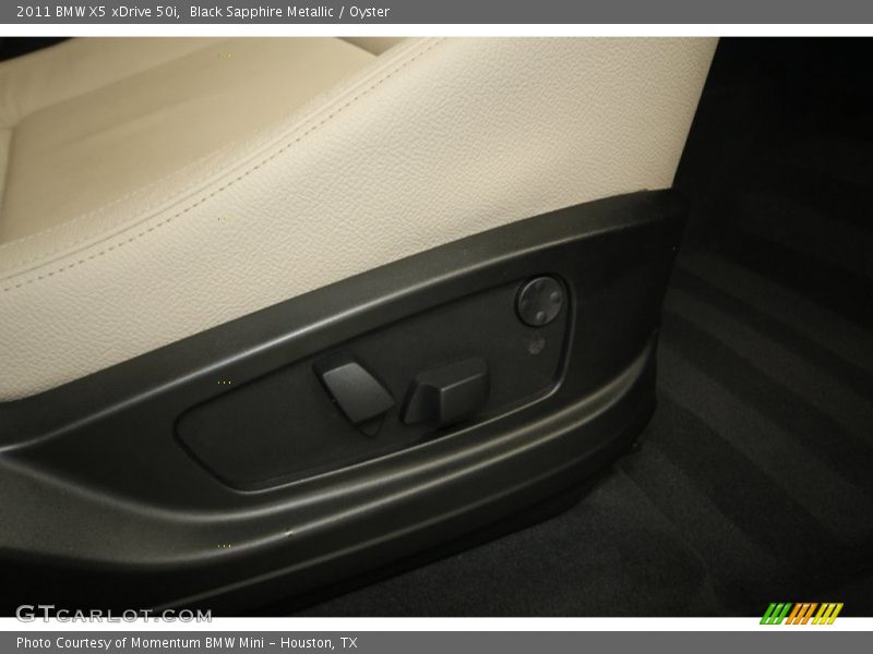 Black Sapphire Metallic / Oyster 2011 BMW X5 xDrive 50i