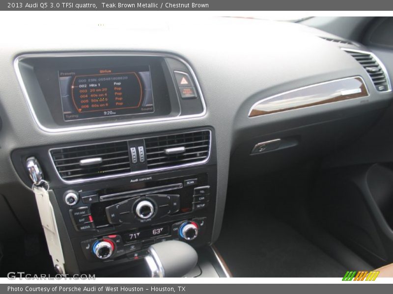 Teak Brown Metallic / Chestnut Brown 2013 Audi Q5 3.0 TFSI quattro