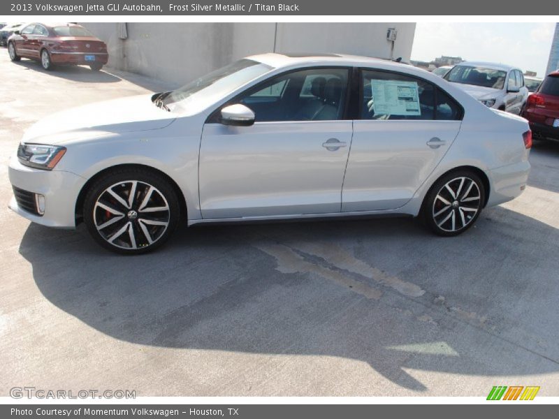 Frost Silver Metallic / Titan Black 2013 Volkswagen Jetta GLI Autobahn