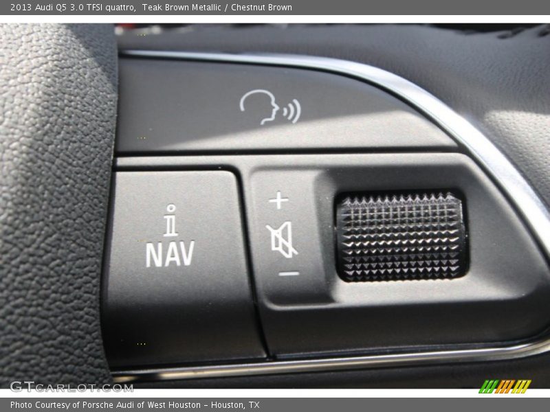 Teak Brown Metallic / Chestnut Brown 2013 Audi Q5 3.0 TFSI quattro