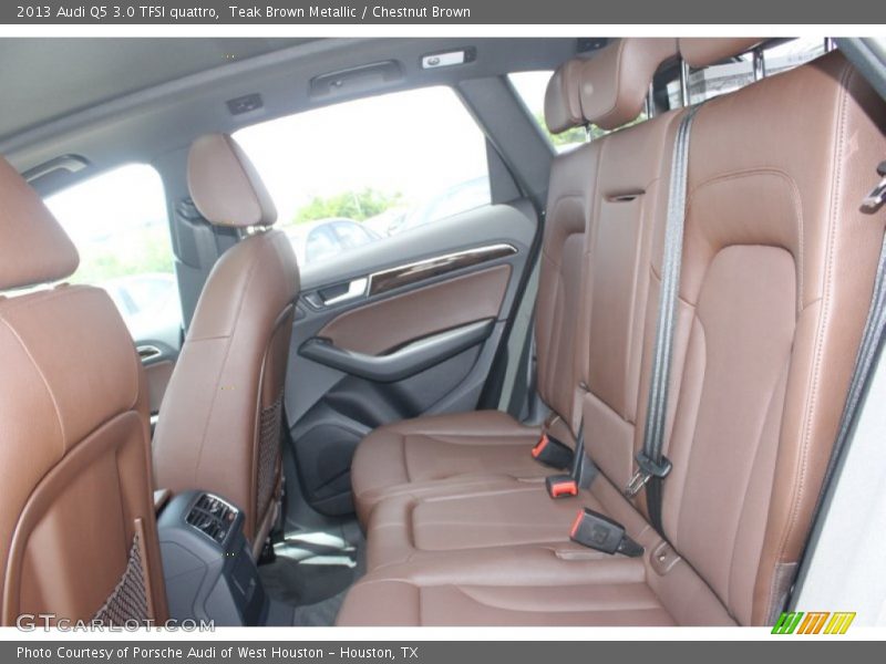 Teak Brown Metallic / Chestnut Brown 2013 Audi Q5 3.0 TFSI quattro