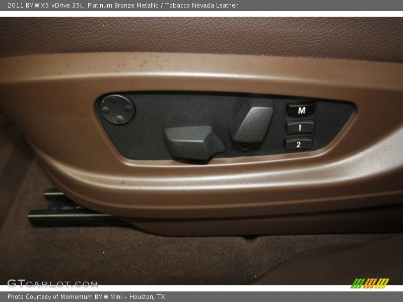 Platinum Bronze Metallic / Tobacco Nevada Leather 2011 BMW X5 xDrive 35i