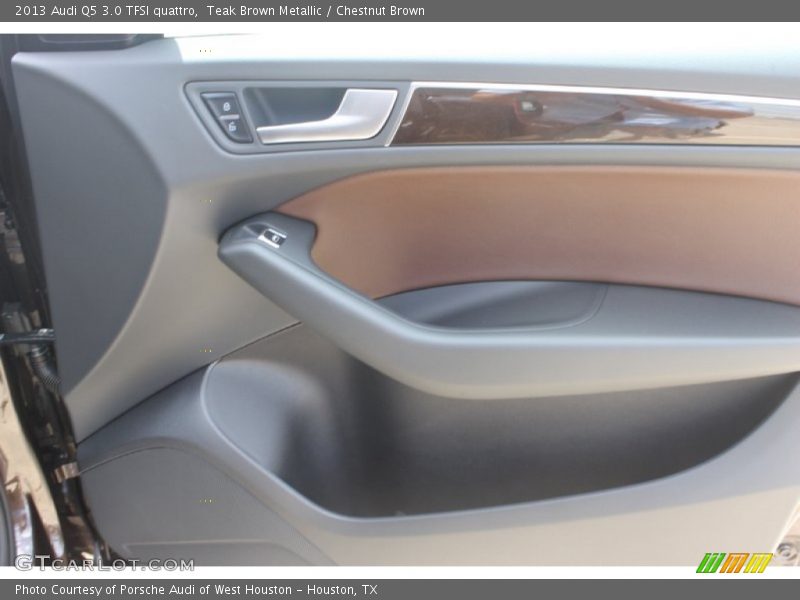 Teak Brown Metallic / Chestnut Brown 2013 Audi Q5 3.0 TFSI quattro