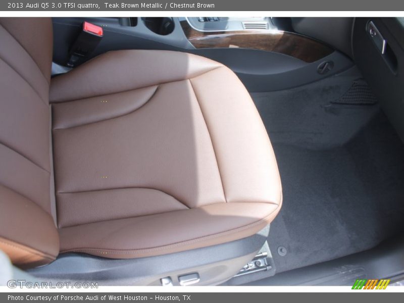 Teak Brown Metallic / Chestnut Brown 2013 Audi Q5 3.0 TFSI quattro