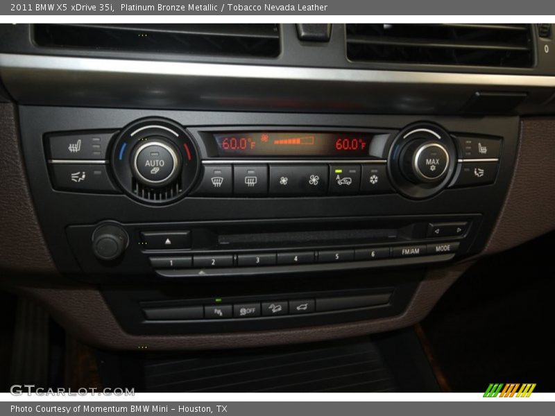 Platinum Bronze Metallic / Tobacco Nevada Leather 2011 BMW X5 xDrive 35i