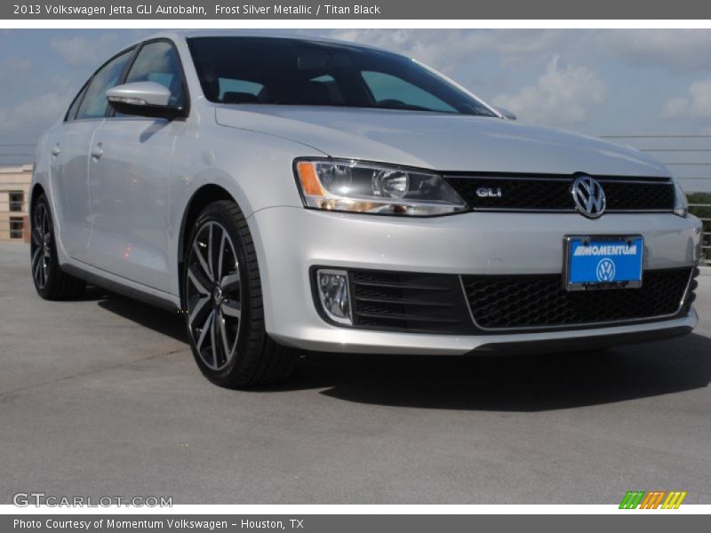 Frost Silver Metallic / Titan Black 2013 Volkswagen Jetta GLI Autobahn