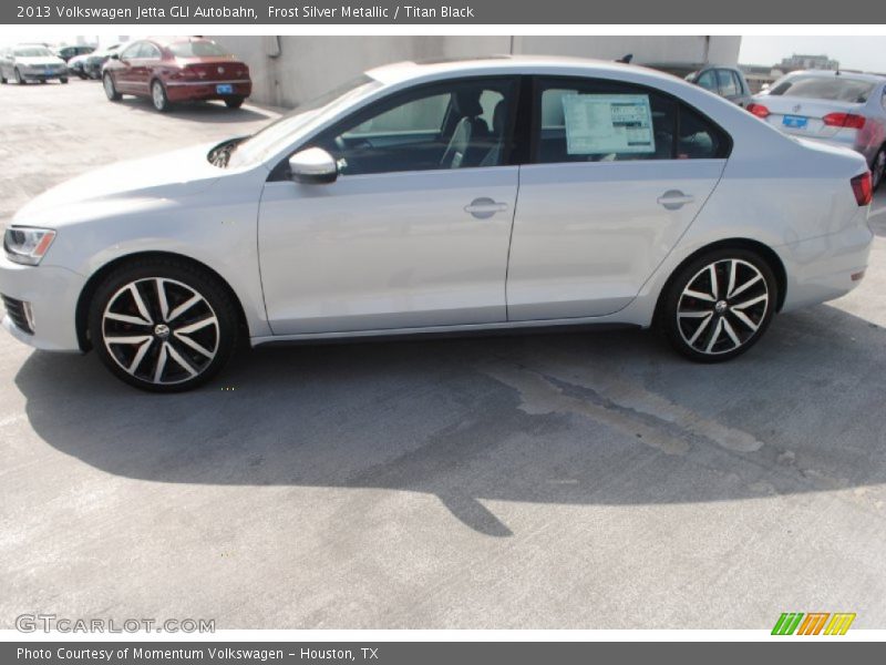 Frost Silver Metallic / Titan Black 2013 Volkswagen Jetta GLI Autobahn