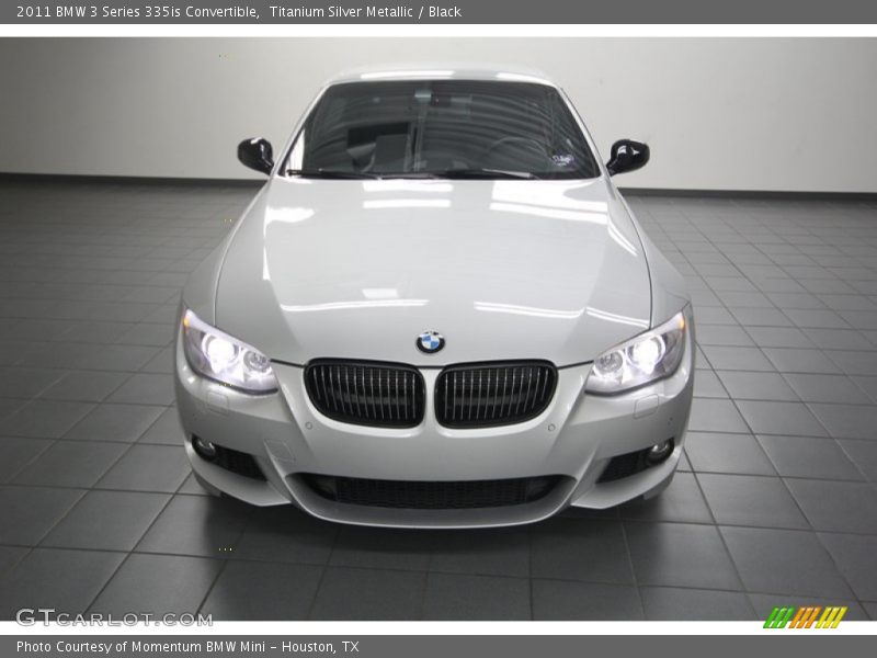 Titanium Silver Metallic / Black 2011 BMW 3 Series 335is Convertible