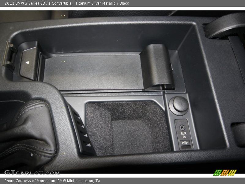 Titanium Silver Metallic / Black 2011 BMW 3 Series 335is Convertible