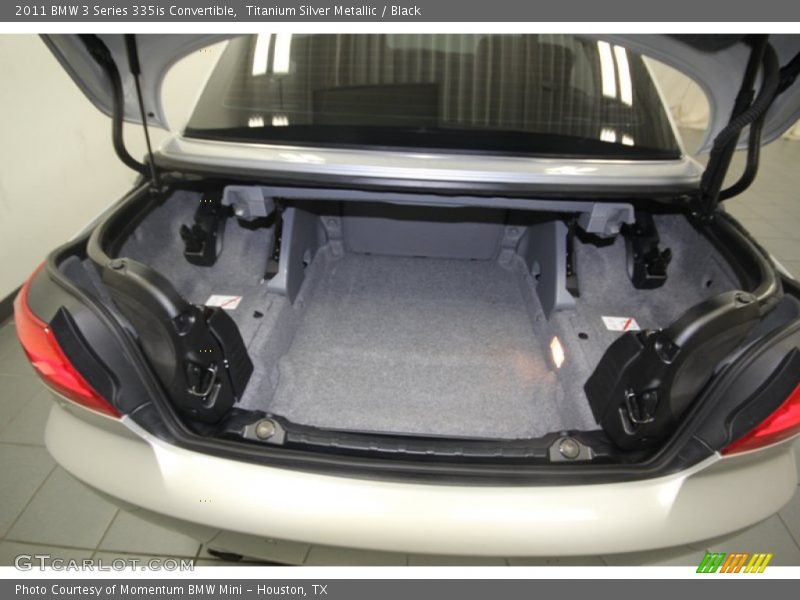 Titanium Silver Metallic / Black 2011 BMW 3 Series 335is Convertible