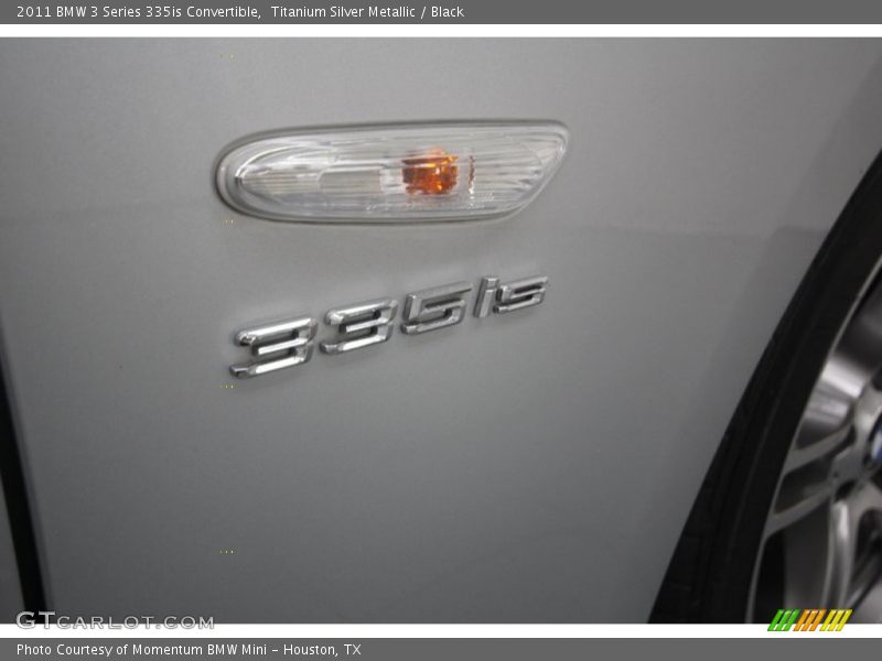 Titanium Silver Metallic / Black 2011 BMW 3 Series 335is Convertible