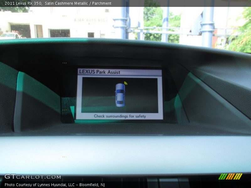 Satin Cashmere Metallic / Parchment 2011 Lexus RX 350