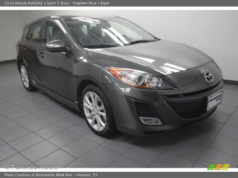 Graphite Mica / Black 2010 Mazda MAZDA3 s Sport 5 Door
