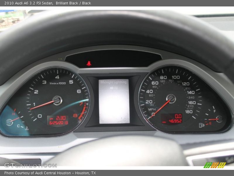 Brilliant Black / Black 2010 Audi A6 3.2 FSI Sedan
