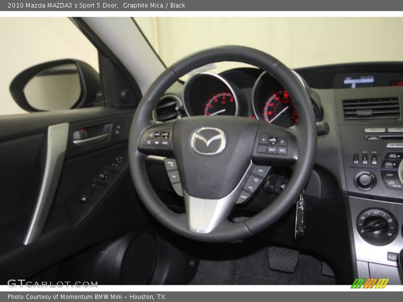  2010 MAZDA3 s Sport 5 Door Steering Wheel