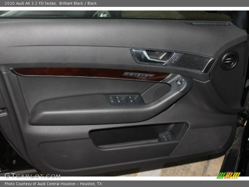 Brilliant Black / Black 2010 Audi A6 3.2 FSI Sedan