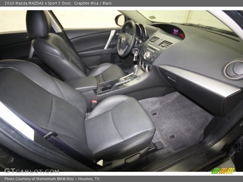 Graphite Mica / Black 2010 Mazda MAZDA3 s Sport 5 Door