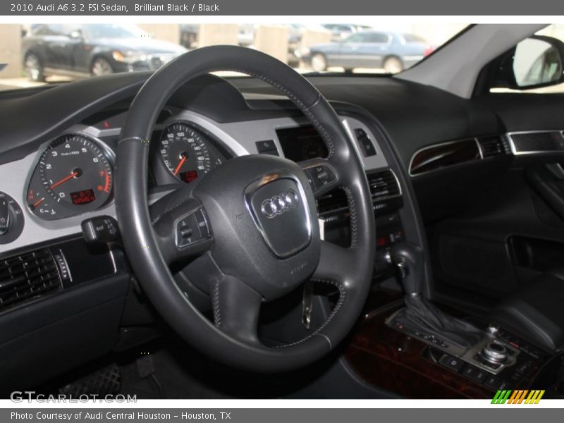 Brilliant Black / Black 2010 Audi A6 3.2 FSI Sedan
