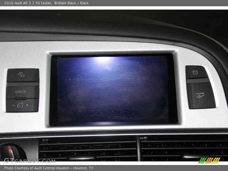 Brilliant Black / Black 2010 Audi A6 3.2 FSI Sedan