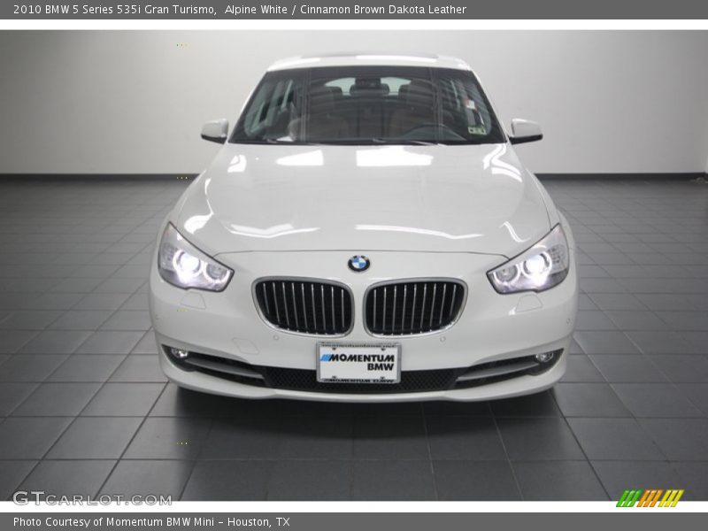 Alpine White / Cinnamon Brown Dakota Leather 2010 BMW 5 Series 535i Gran Turismo