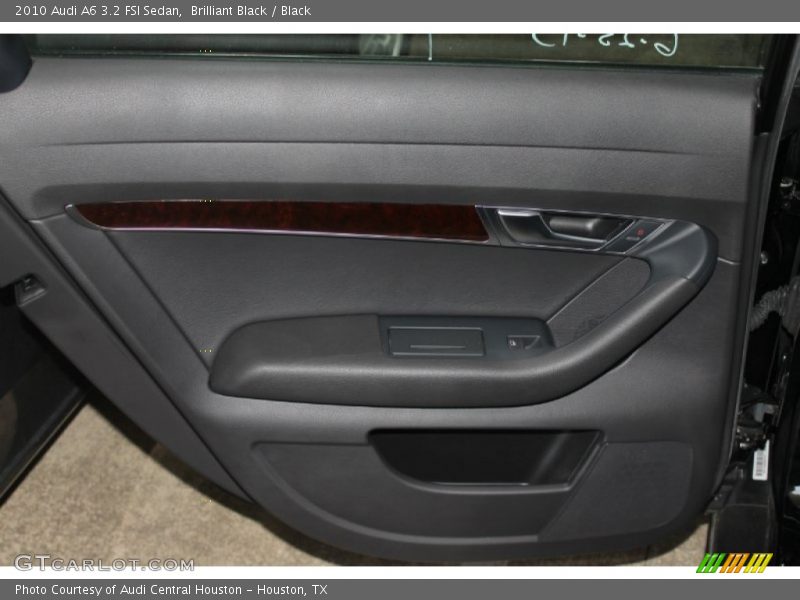 Brilliant Black / Black 2010 Audi A6 3.2 FSI Sedan