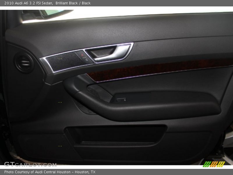 Brilliant Black / Black 2010 Audi A6 3.2 FSI Sedan