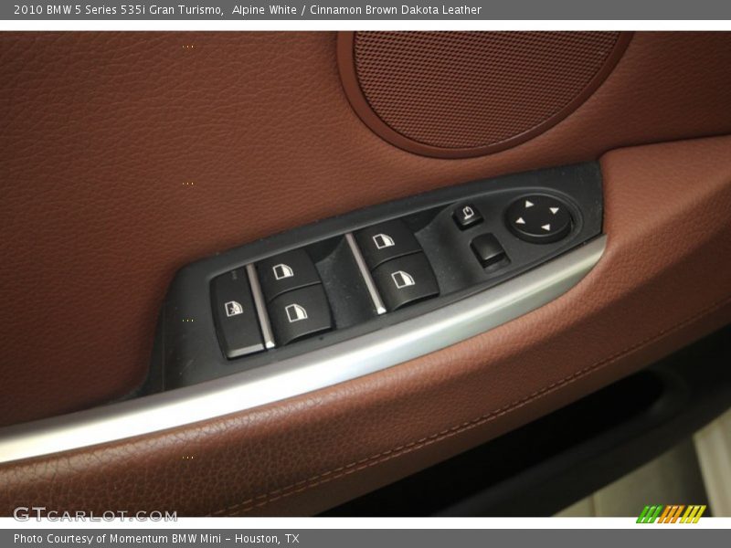 Alpine White / Cinnamon Brown Dakota Leather 2010 BMW 5 Series 535i Gran Turismo