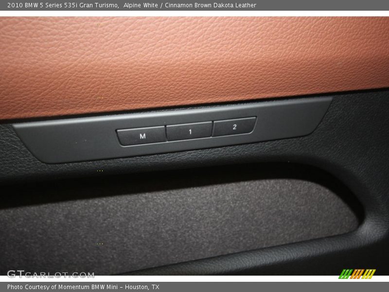Alpine White / Cinnamon Brown Dakota Leather 2010 BMW 5 Series 535i Gran Turismo