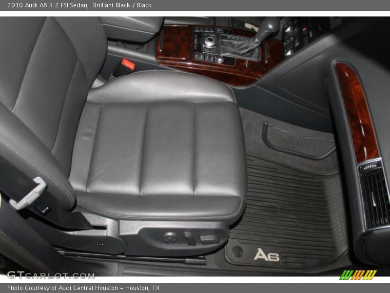 Brilliant Black / Black 2010 Audi A6 3.2 FSI Sedan