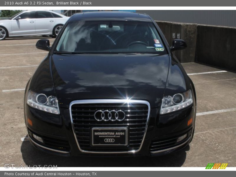 Brilliant Black / Black 2010 Audi A6 3.2 FSI Sedan